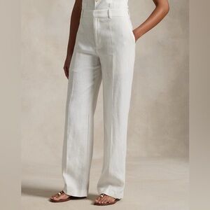 Linen‎ Relaxed Straight Pant Lauren Ralph Lauren size 16W​